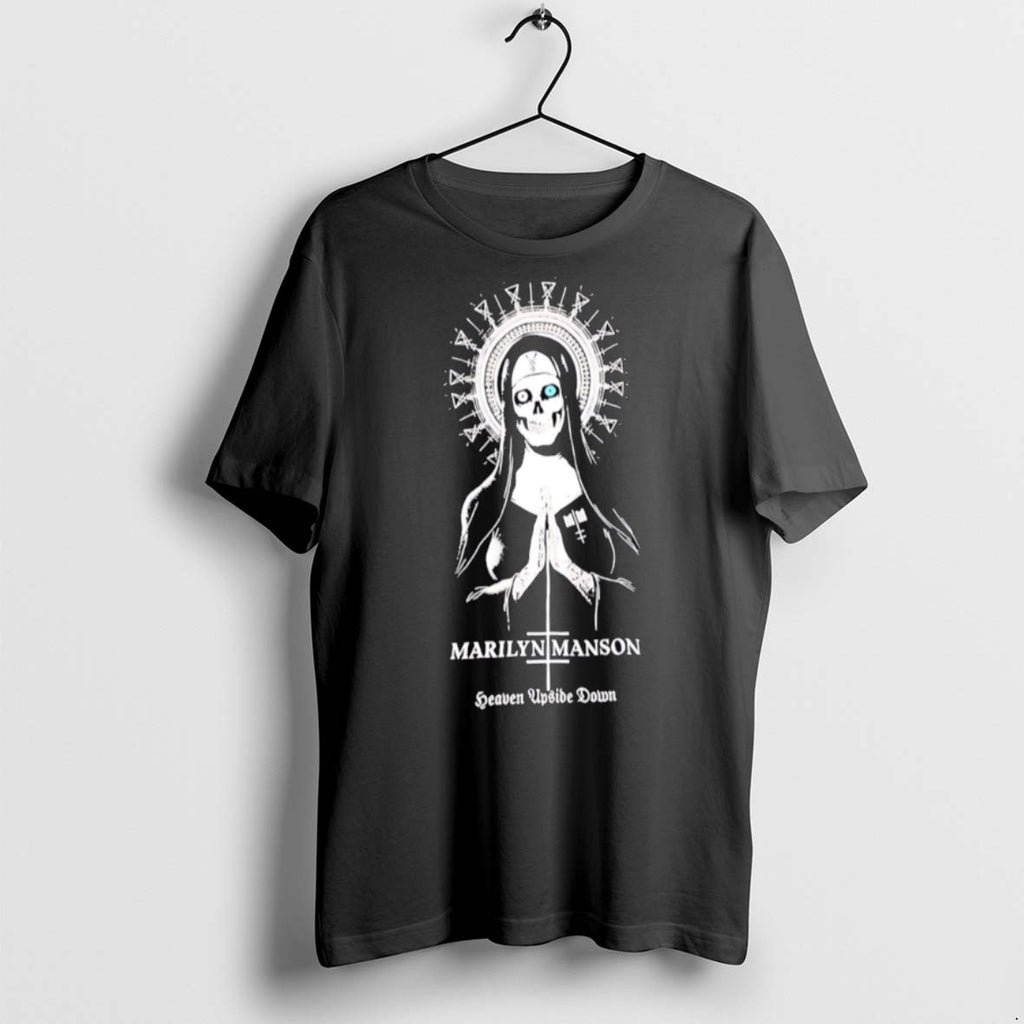 Premium Marilyn Manson Heaven Upside Down T Shirts