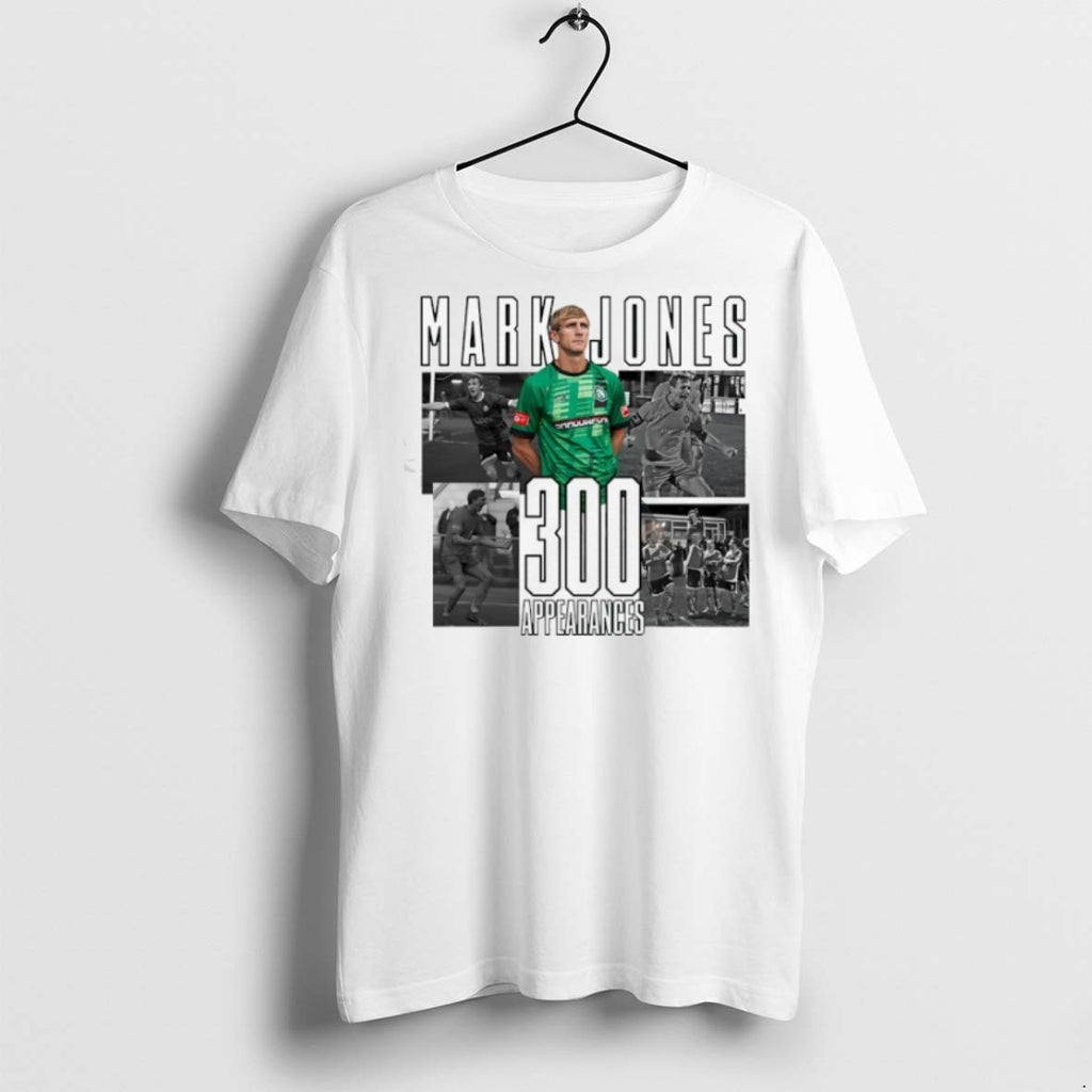 Premium Mark Jones 300 Appearances Northwich Fc T Shirts