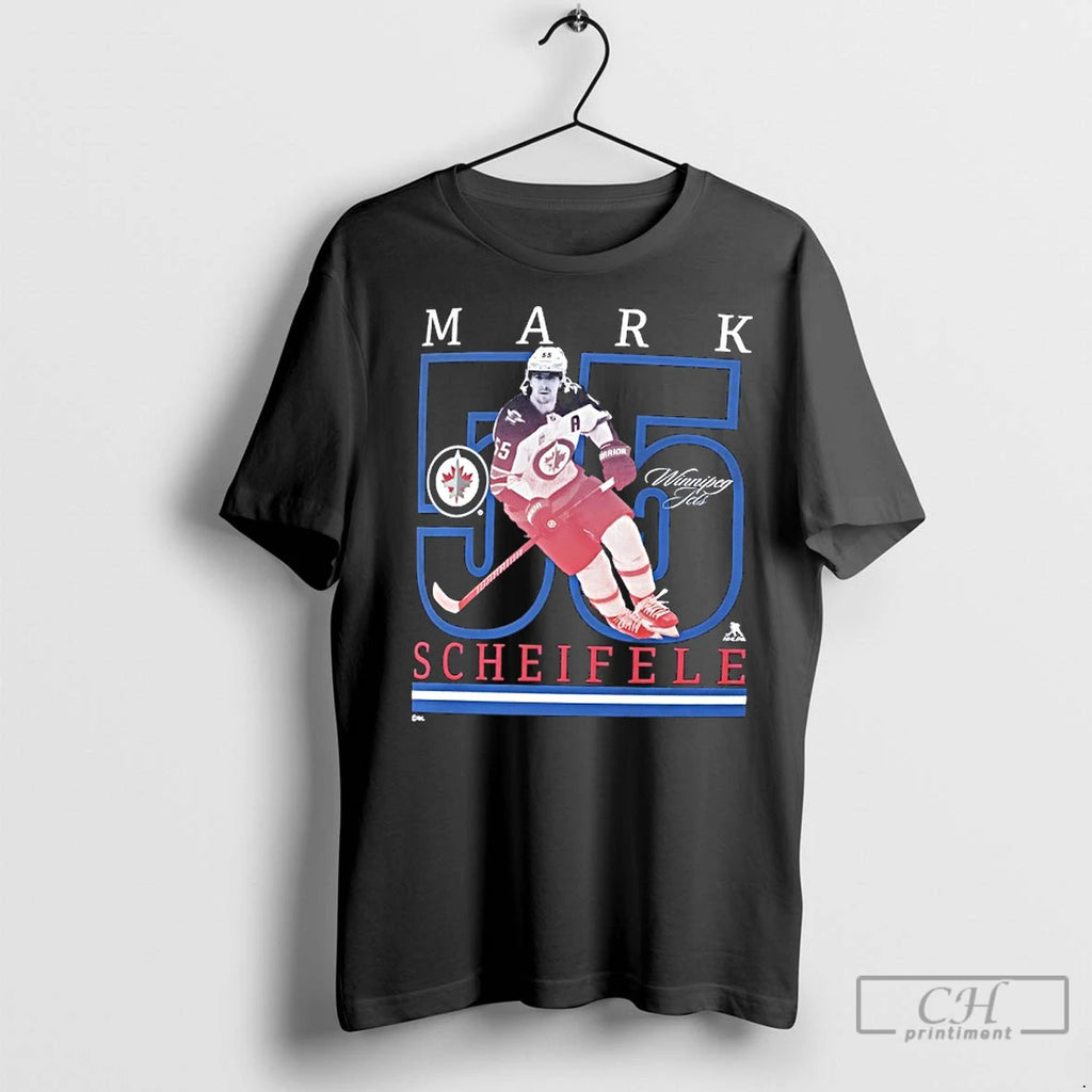 Premium Mark Scheifele 55 Winnipeg Jets Hockey Player Show