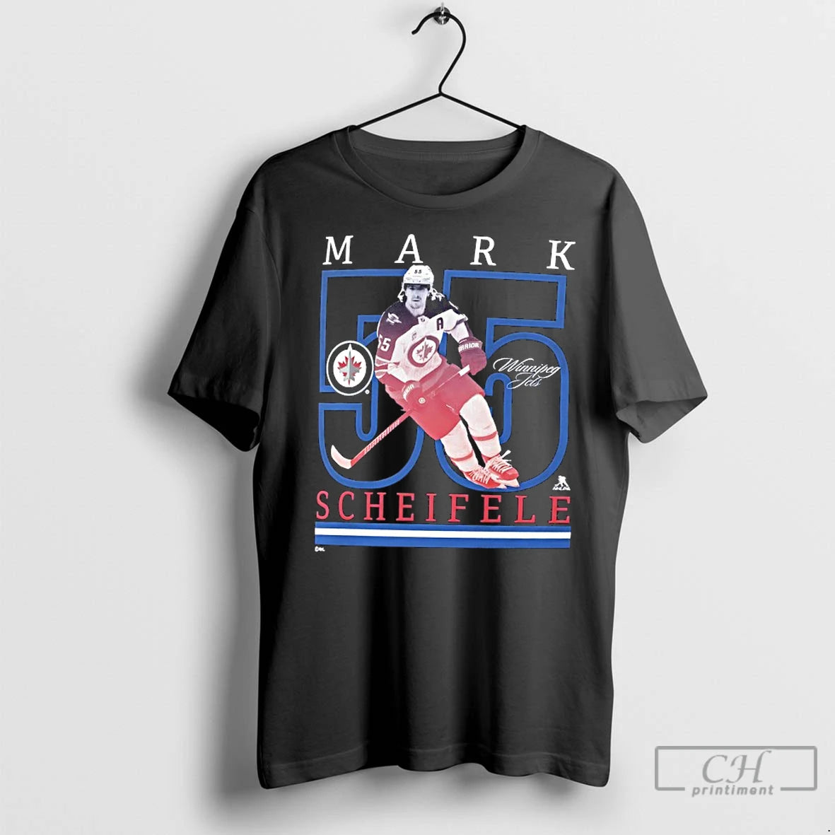 Premium Mark Scheifele 55 Winnipeg Jets Hockey Player Show