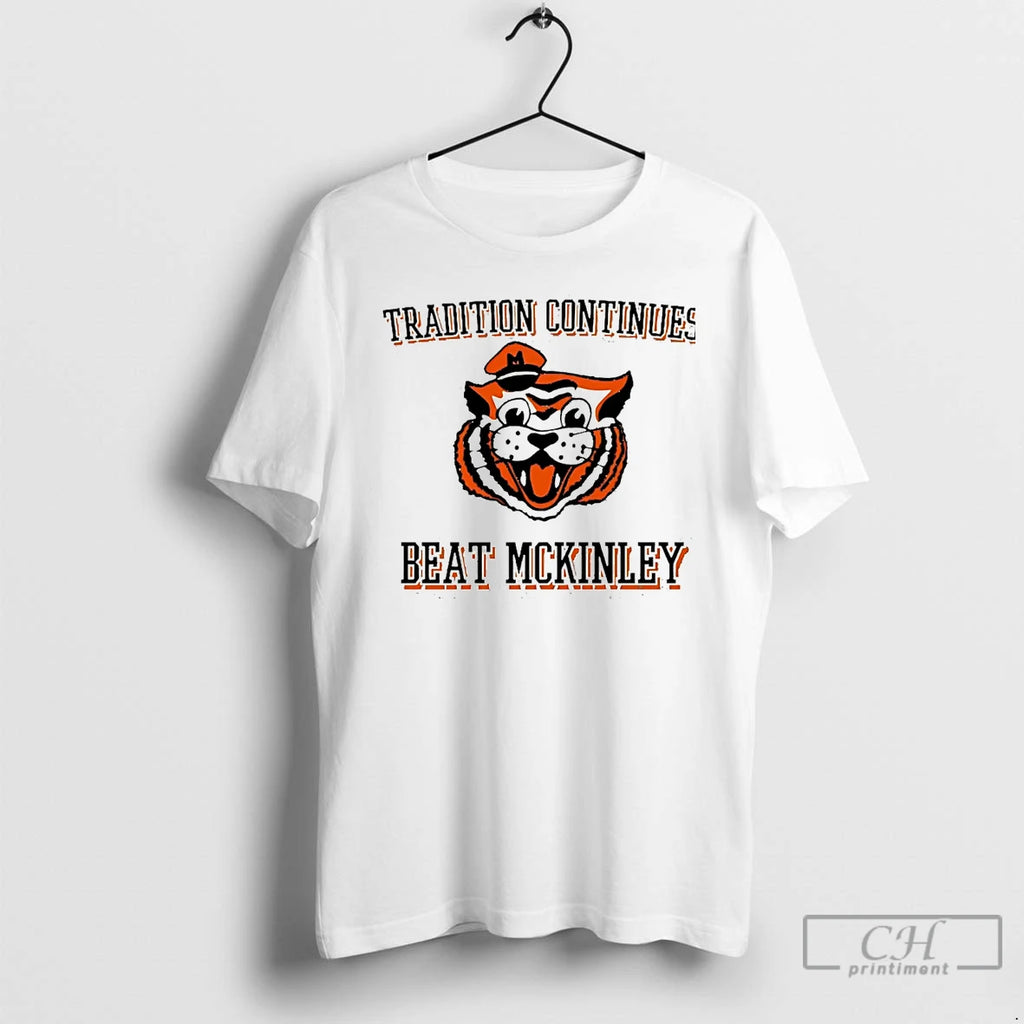 Premium Massillon Tigers Tradition Continues Beat Mckinley Bulldogs T Shirts