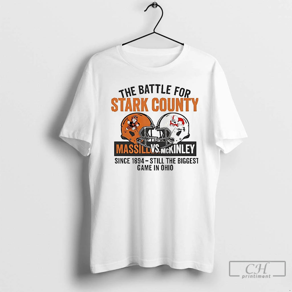 Premium Massillon Tigers Vs Mckinley Bulldogs The Battle For Stark County T Shirts
