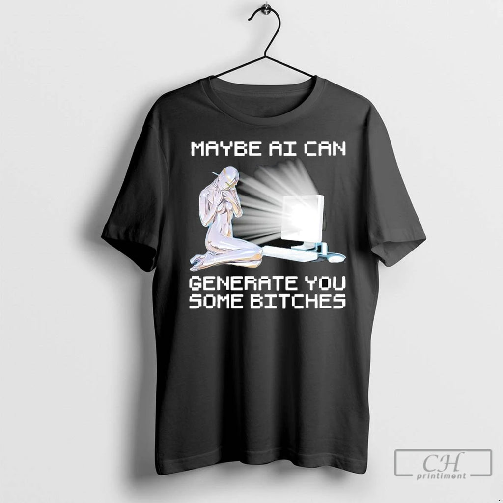 Premium Maybe Ai Can Generate You Some Bitches T Shirts