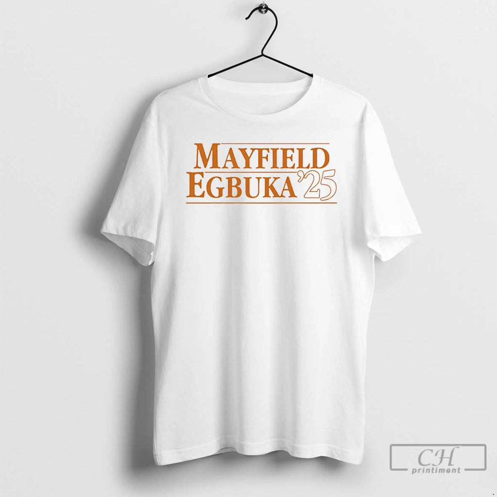 Premium Mayfield Egbuka 25 Tampa Bay Buccaneers T Shirts