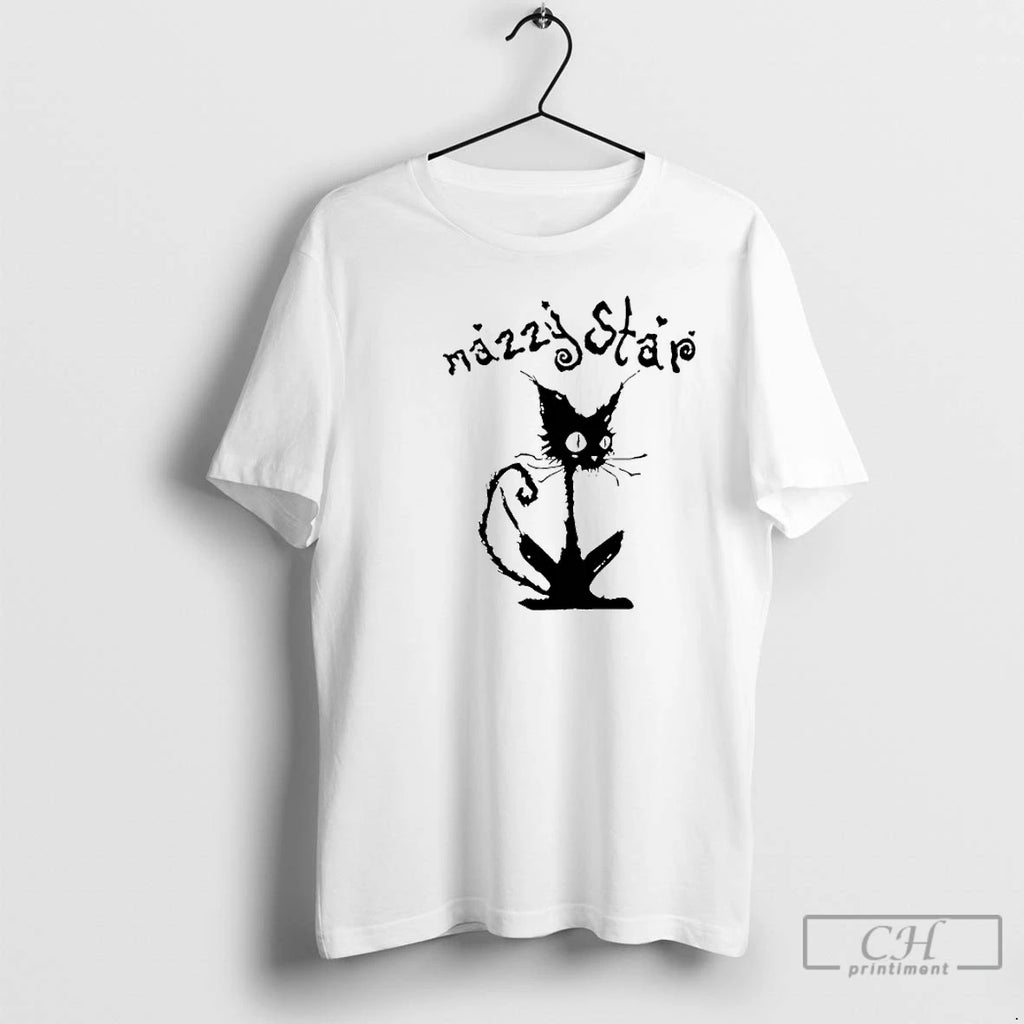 Premium Mazzy Star Kitty Black Cat T Shirts