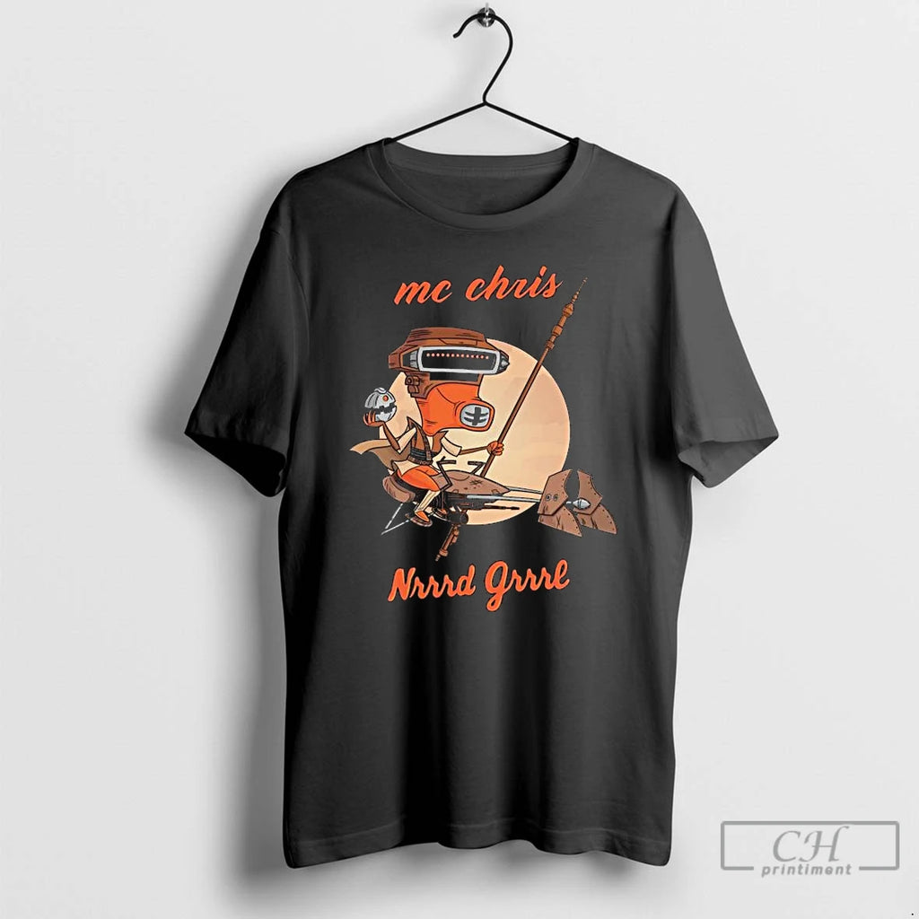 Premium Mc Chris Nrrrd Grrrl Boushh Long Sleve T Shirts
