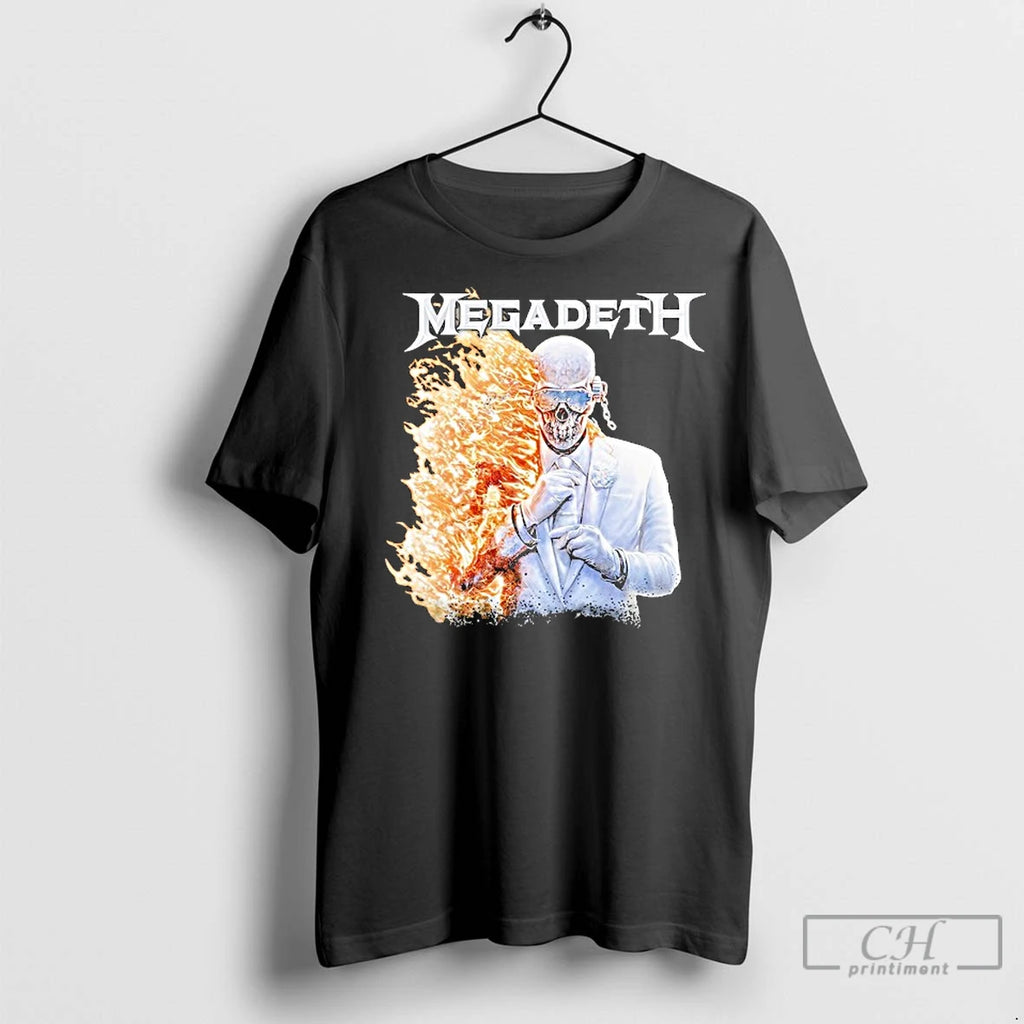 Premium Megadeth Flame Vic