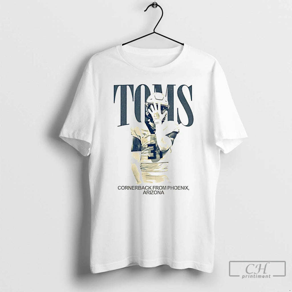Premium Mekhi Toms Cornerback From Phoenix Arizona T Shirts