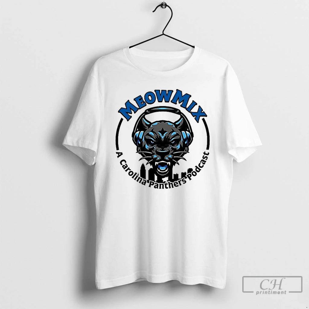 Premium Meow Mix A Carolina Panthers Podcast T Shirts