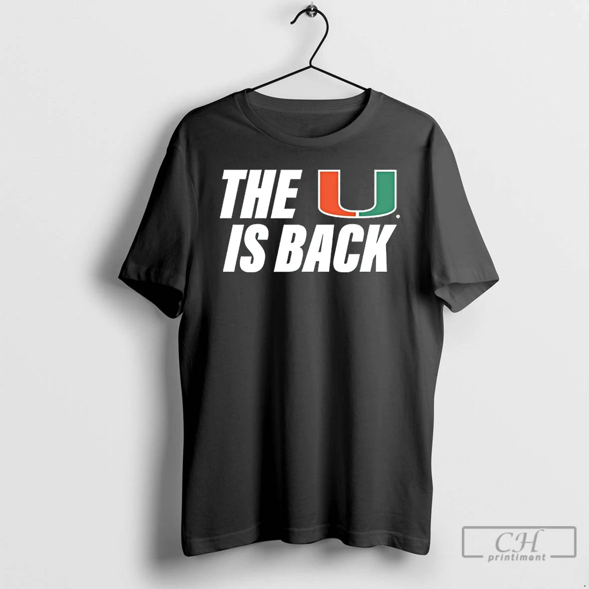 Premium Miami Hurricanes The U Is Back