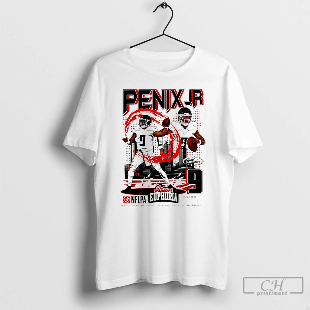 Premium Michael Penix Jr Atlanta Falcons Player Graphic T Shirts