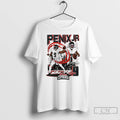 Premium Michael Penix Jr 9 Atlanta Falcons Player Collage Skyline T Shirts