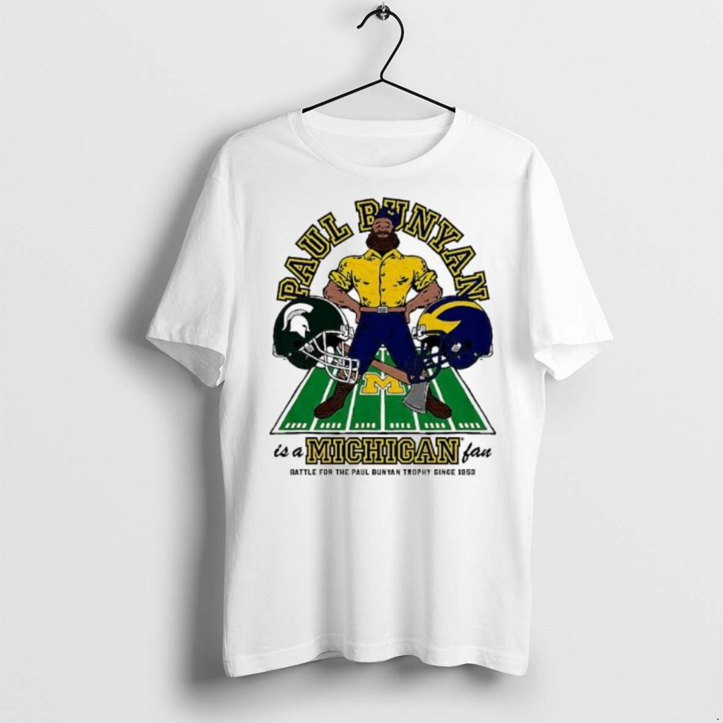 Premium Michigan Wolverines Paul Bunyan Is A Michigan Fan Battle For The Trophy Since 1952