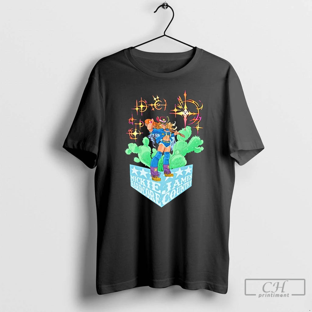 Premium Mickie James Hardcore Country T Shirts