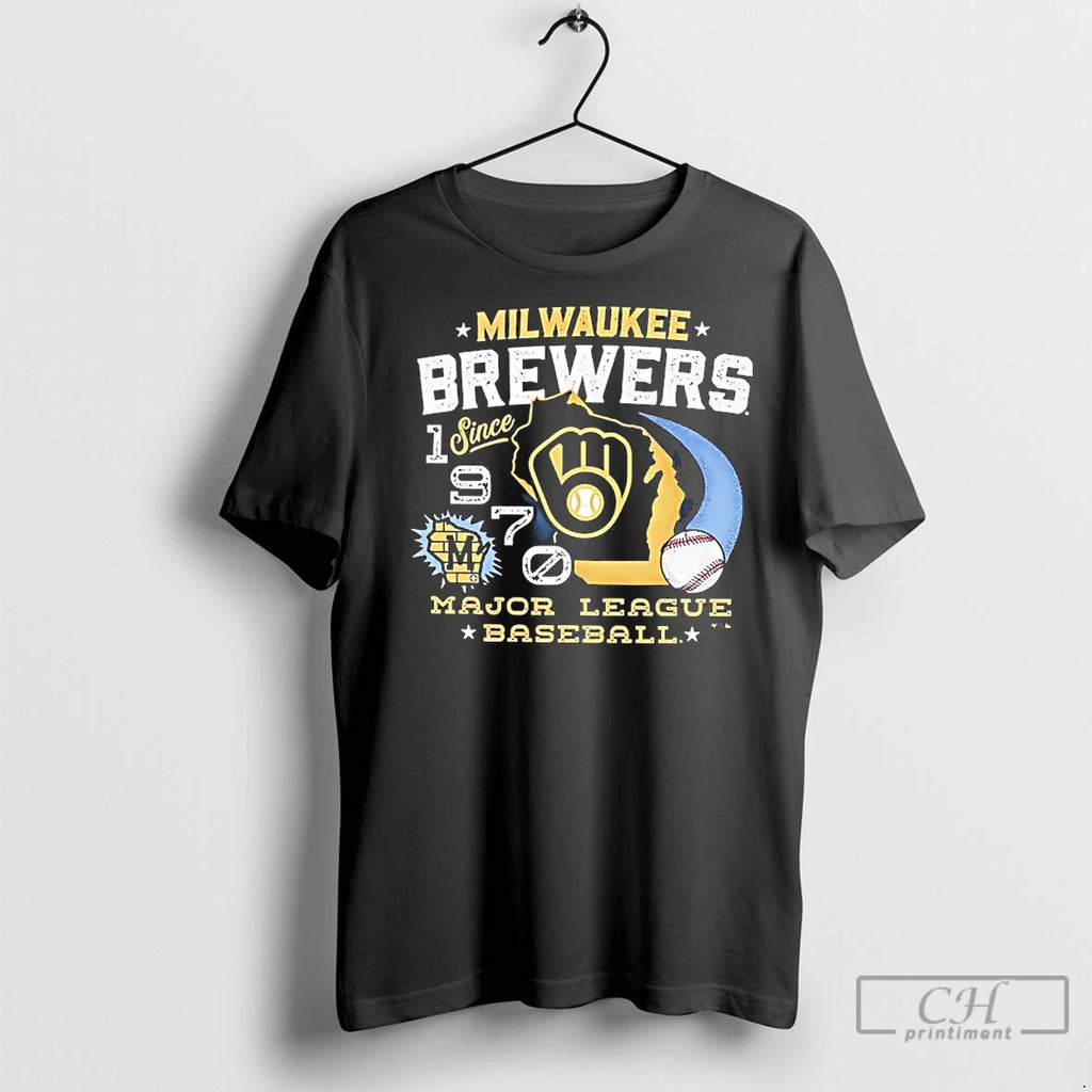 Premium Milwaukee Brewers Baseball 1970 National League Classic