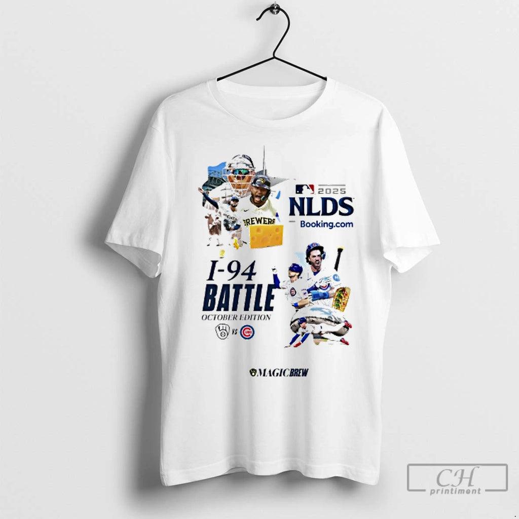Premium Milwaukee Brewers Vs Chicago Cubs 2025 Mlb National League Division Series I 94 Battle