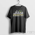 Premium Milwaukee Brewers Baseball 2025 Names Players Skyline T Shirts