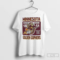 Premium Minnesota Golden Gophers Basketball 1851 Williams Arena Mascot T Shirts