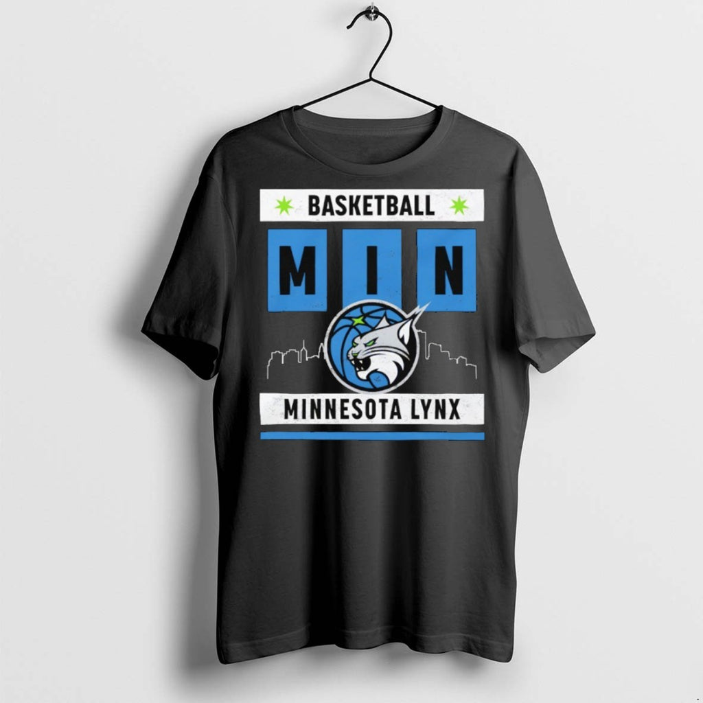 Premium Minnesota Lynx Basketball Skyline T Shirts