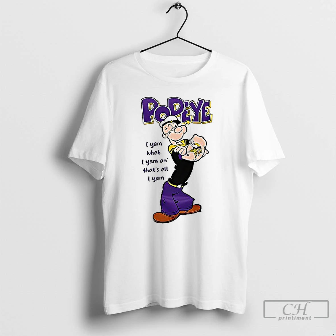Premium Minnesota Vikings X Popeye I Yam What I Yam An Thats All I Yam