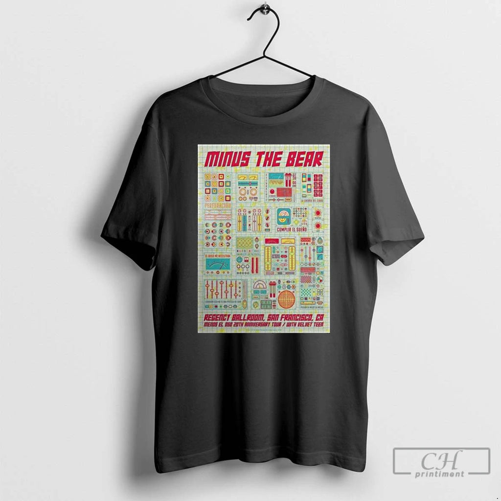 Premium Minus The Bear Regency Ballroom In San Francisco Ca October 7 2025 Long Sleve