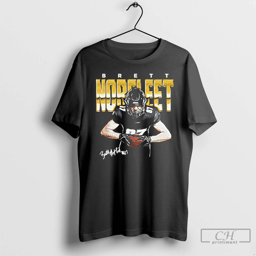 Premium Missouri Tigers Football Brett Norfleet Player Signature T Shirts