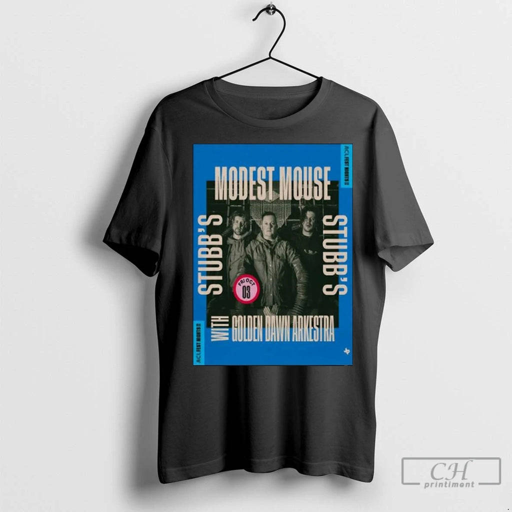 Premium Modest Mouse October 3 2025 Stubbs Waller Creek Amphitheater In Austin Tx Long Sleve
