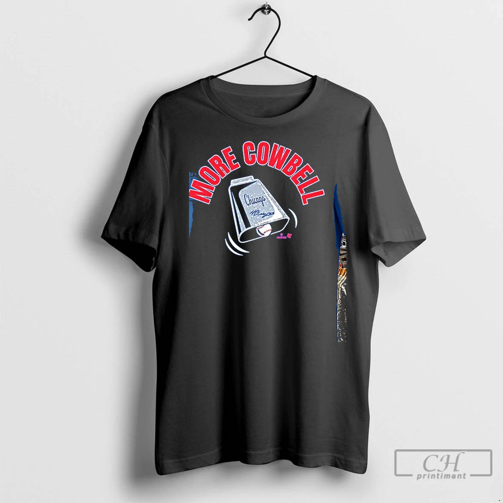 Premium Moises Ballesteros More Cowbell Chicago Cubs Mlb