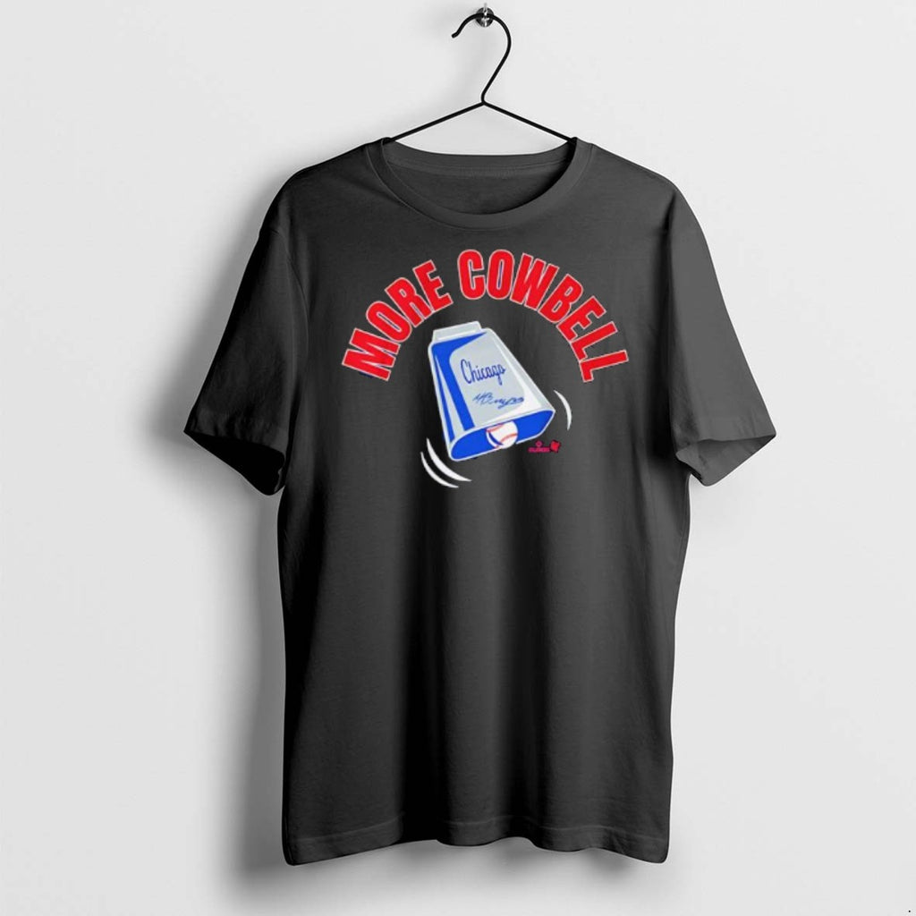 Premium Moises Ballesteros More Cowbell Chicago Signature T Shirts