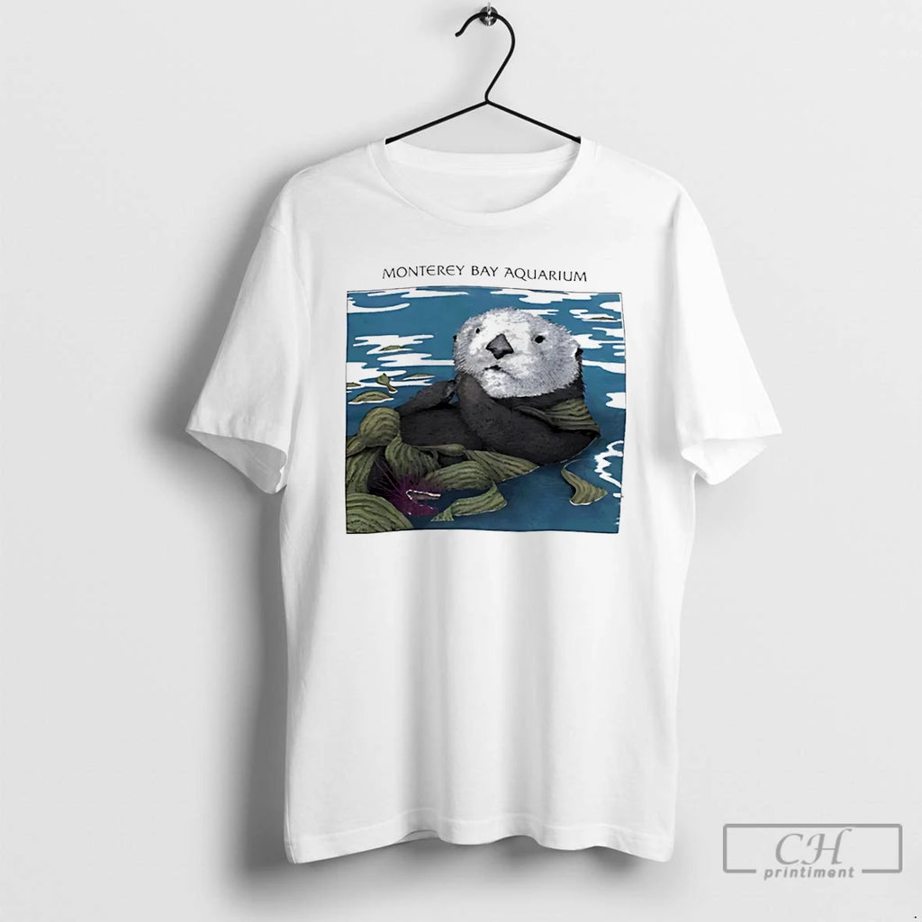 Premium Monterey Bay Aquarium Otter T Shirts