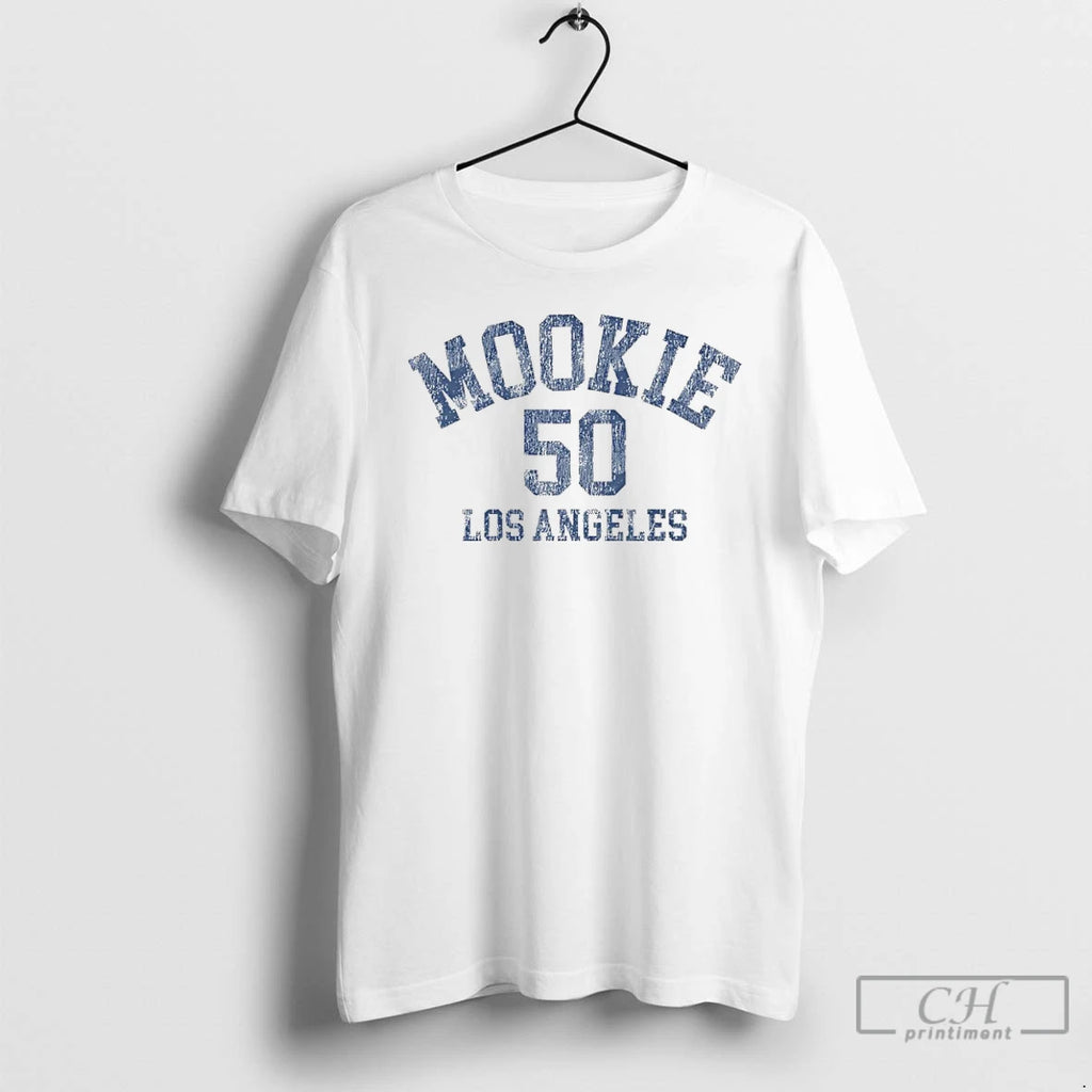 Premium Mookie Betts 50 October Postseason 2025 Los Angeles Dodgers T Shirts