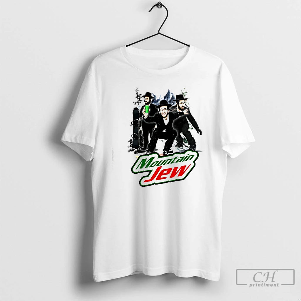 Premium Mountain Jew As Mountain Dew X Hasidic Jews T Shirts