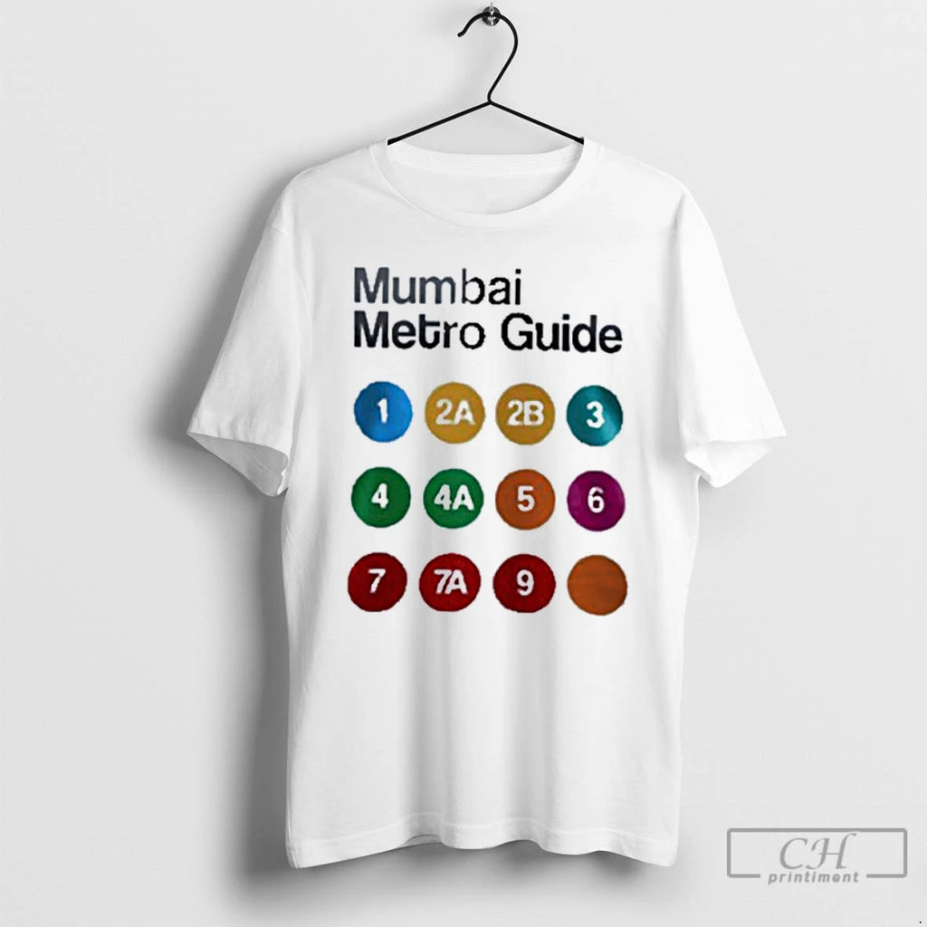 Premium Mumbai Metro Guide T Shirts