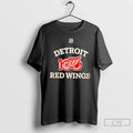 Premium Nhl Detroit Red Wings 100 Years Of Hockeytown 2 Sided T Shirts