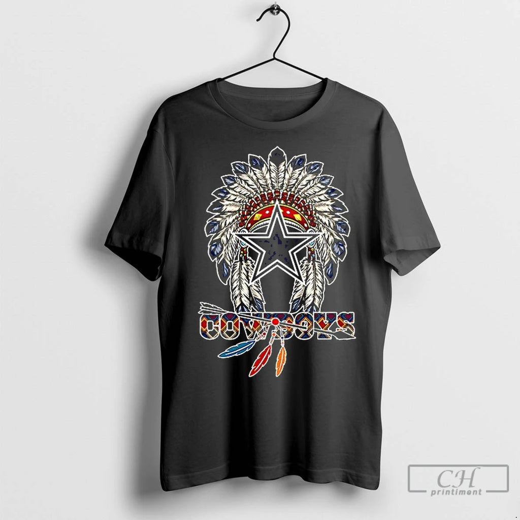 Premium Native American Dallas Cowboys Ceramic Ceramic And Classic Dad Cap
