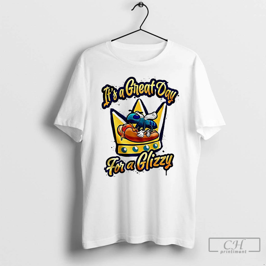 Premium New Orleans Pelicans Its A Great Day For A Glizzy T Shirts