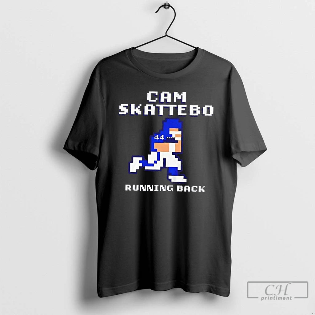 Premium New York Giants Football Cam Skattebo Retro Baller T Shirts