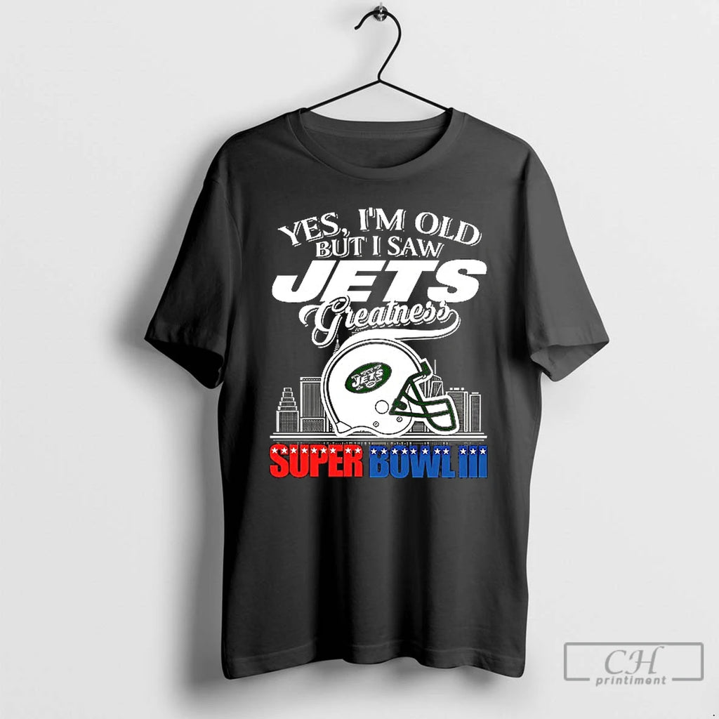 Premium New York Jets Yes Im Old But I Saw Greatness Helmet Ceramic Ceramic And