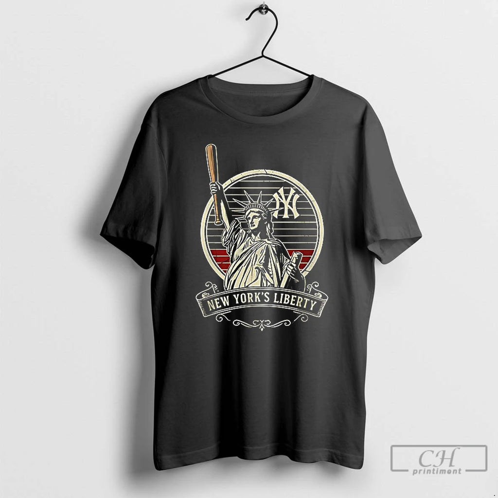 Premium New York Yankees New Yorks Liberty Ceramic Ceramic And Classic Dad Cap T Shirts