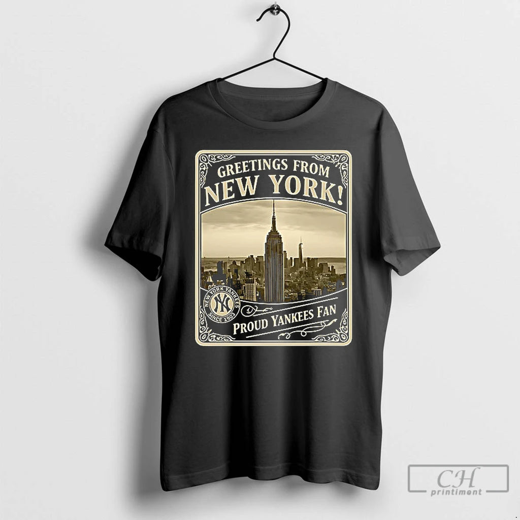 Premium New York Yankees Greeting From New York Ceramic Ceramic And Classic Dad Cap