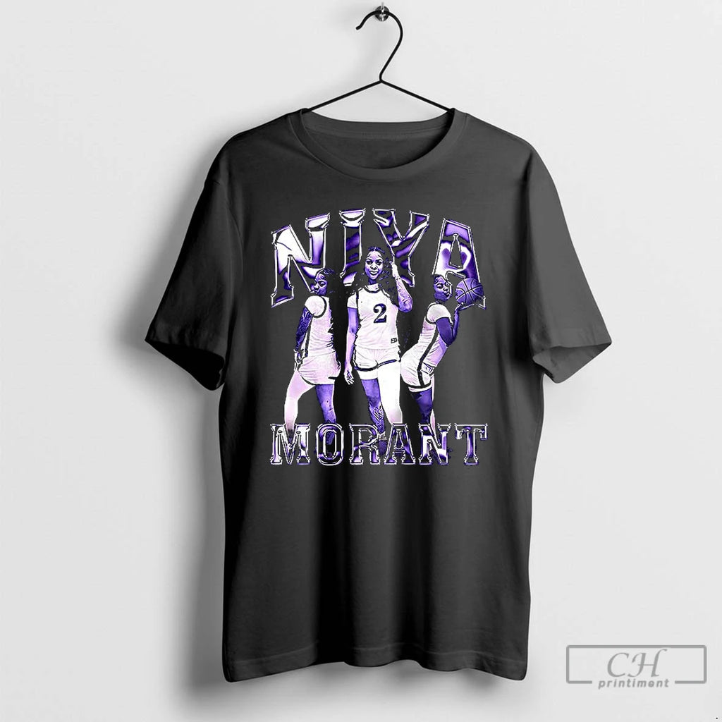 Premium Niya Morant Game Day Graphic T Shirts