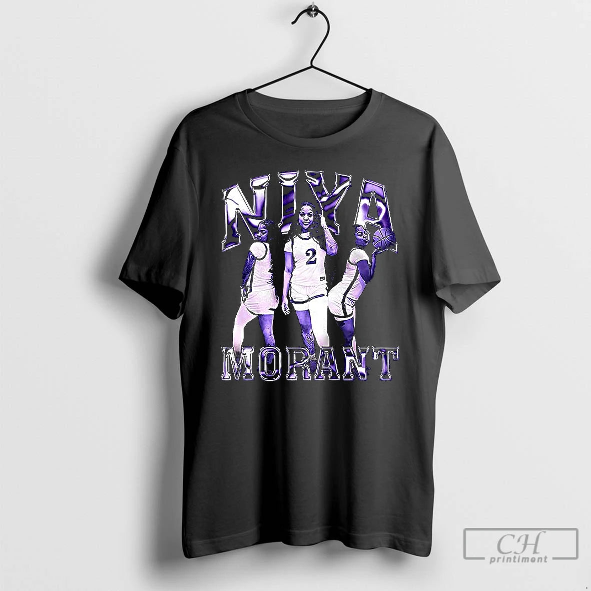 Premium Niya Morant Game Day Graphic T Shirts