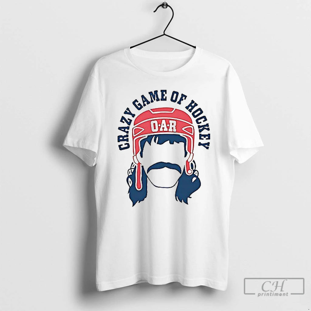 Premium O A R Crazy Game Of Hockey Ceramic Ceramic And Classic Dad Cap