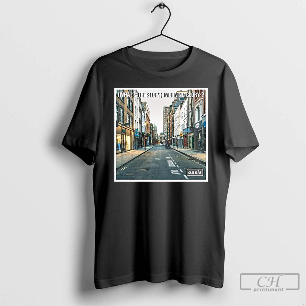 Premium Oasisinet Whats The Story Morning Glory Empty Berwick Street Long Sleve T Shirts