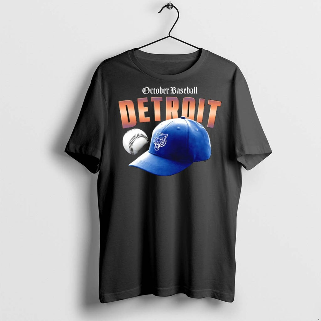 Premium October Baseball Detroit Tigers Playoffs 2025 Hat T Shirts