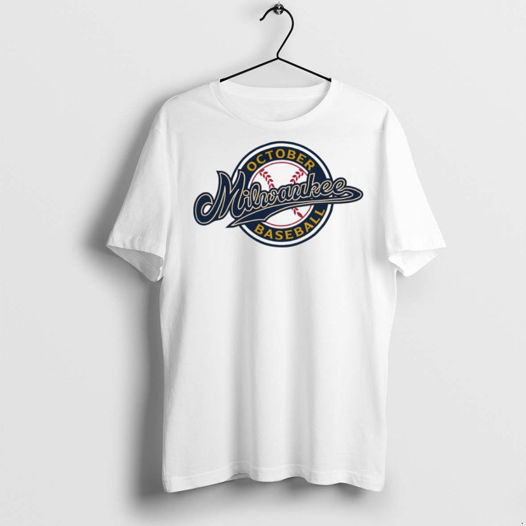 Premium October Baseball Milwaukee Brewers 2025 Logo T Shirts