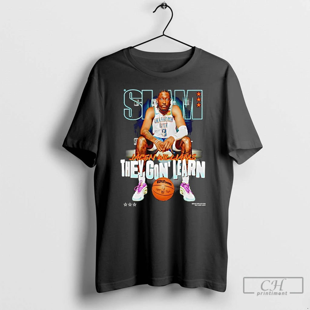 Premium Oklahoma City Thunder Jalen Williams Slam October November 2025 Cover T Shirts