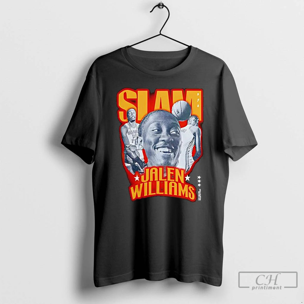 Premium Oklahoma City Thunder Jalen Williams Slam T Shirts