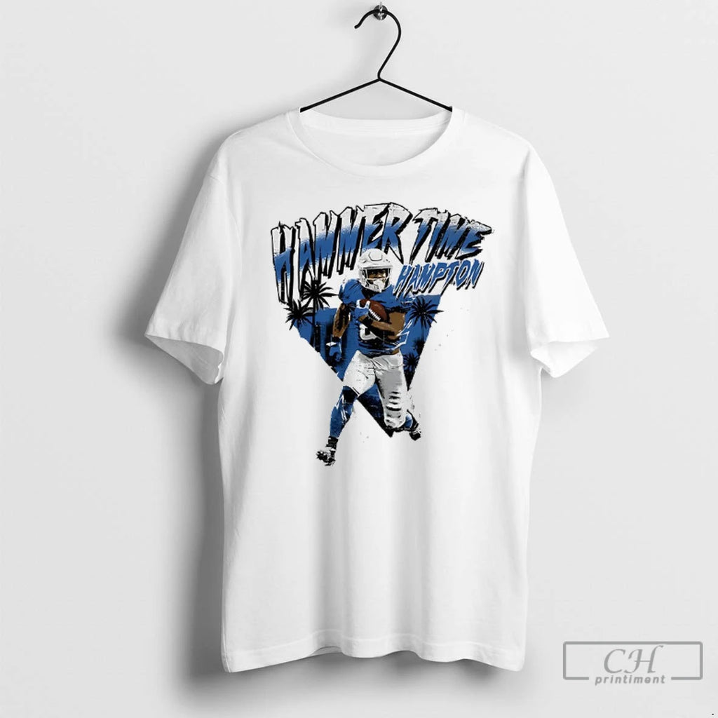 Premium Omarion Hampton Los Angeles Chargers Hammer Time