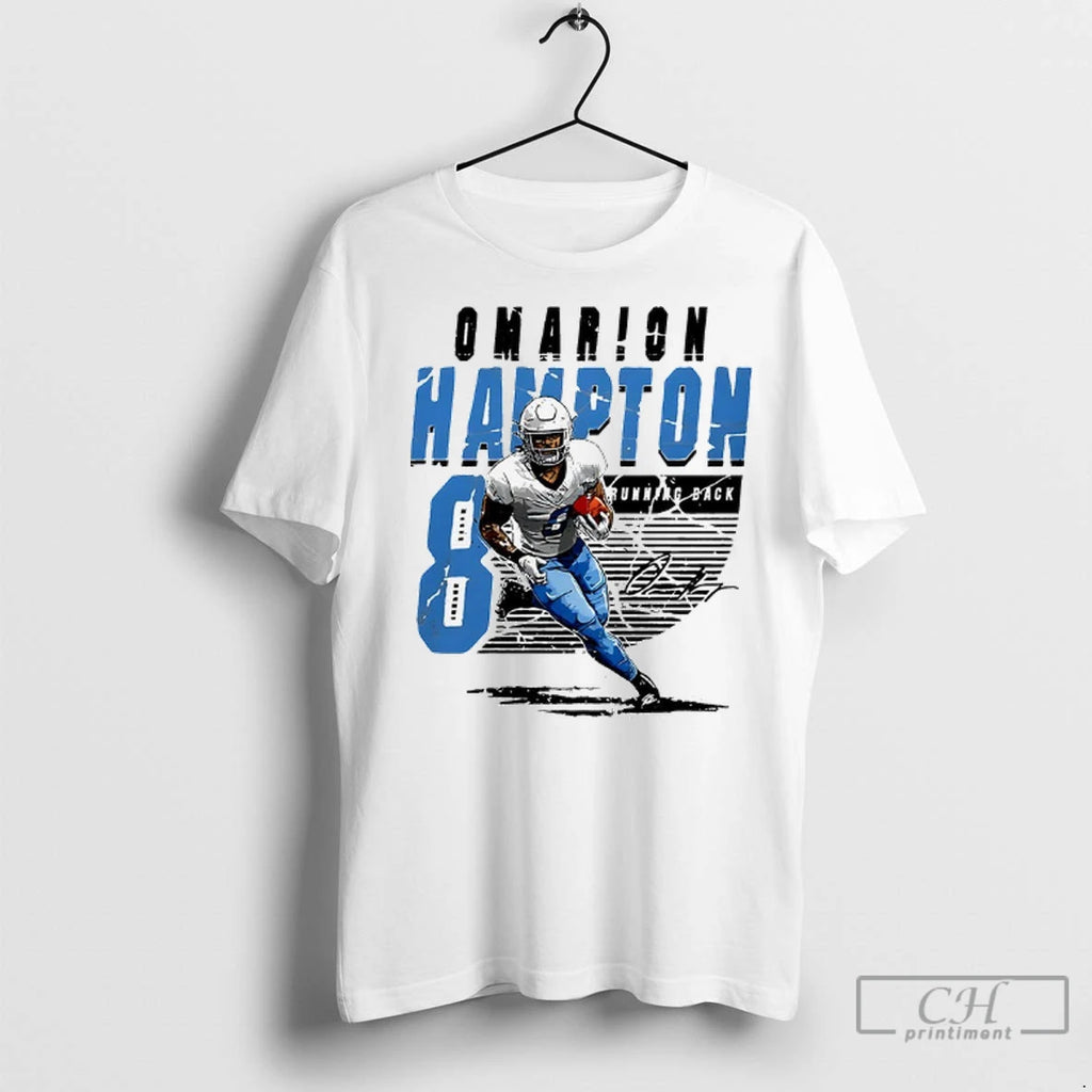 Premium Omarion Hampton Los Angeles Chargers Player Name